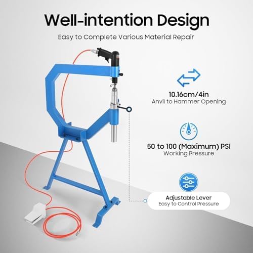 Pneumatic Planishing Hammer with Foot Pedal O4886