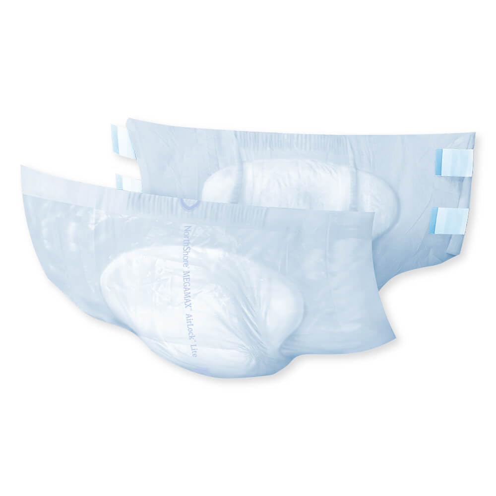 Adult Diapers with Tabs, Medium, 12 Count C831114