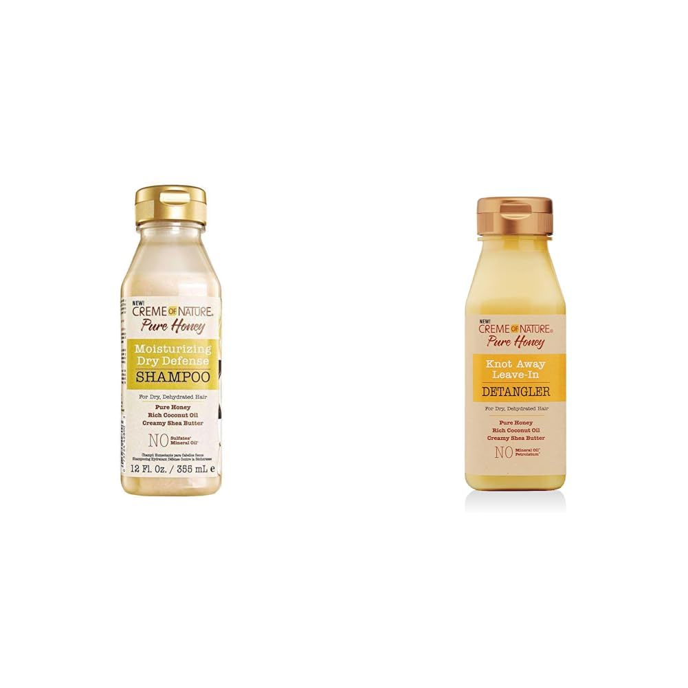 Honey Coconut Oil Shea Butter Shampoo and Leave In Detangler S666072