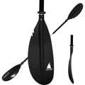 Adjustable 2 Pieces Aluminum Alloy Glass Fiber Kayak Paddle R7608