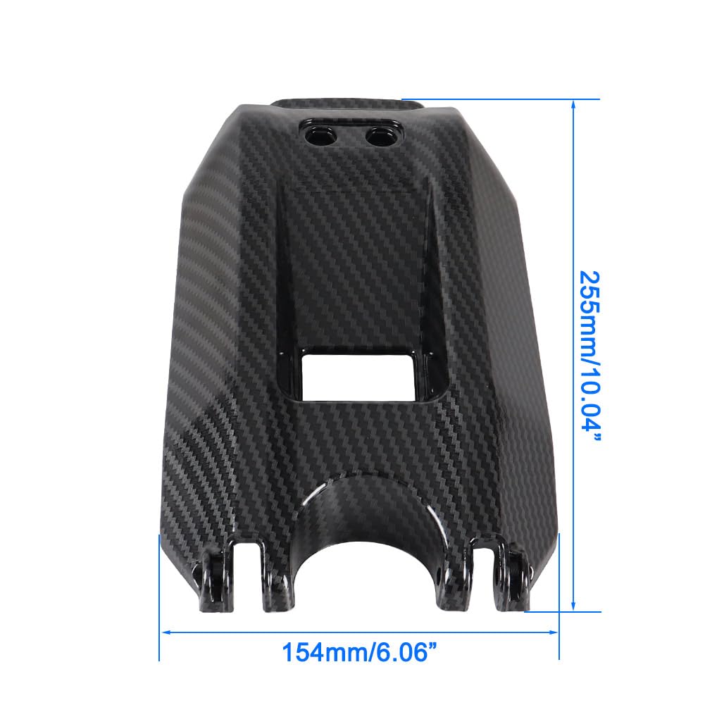 Carbon Fiber Battery Cover Guard for Electric Dirt Bike D35593