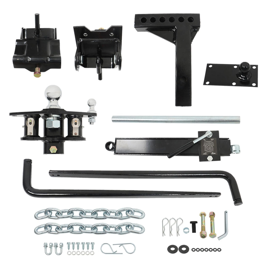 1000 lbs Weight Distribution Hitch Kit with Sway Control 2-in Shank O839471