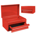 10" Mini Portable Steel Tool Box with Drawer H632