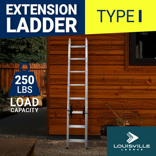 16 ft Aluminum Extension Ladder J339