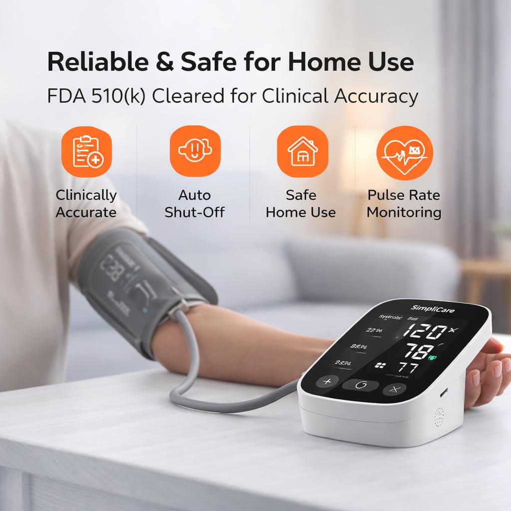 Blood Pressure Monitor with XL Cuff and LED Display U1816