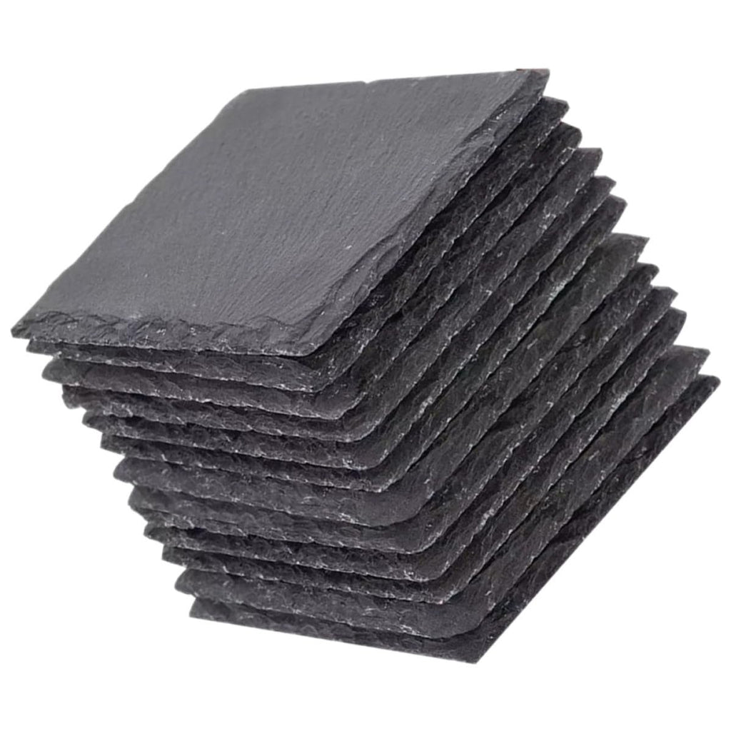 Natural Stone Coasters Set 12pcs V955213