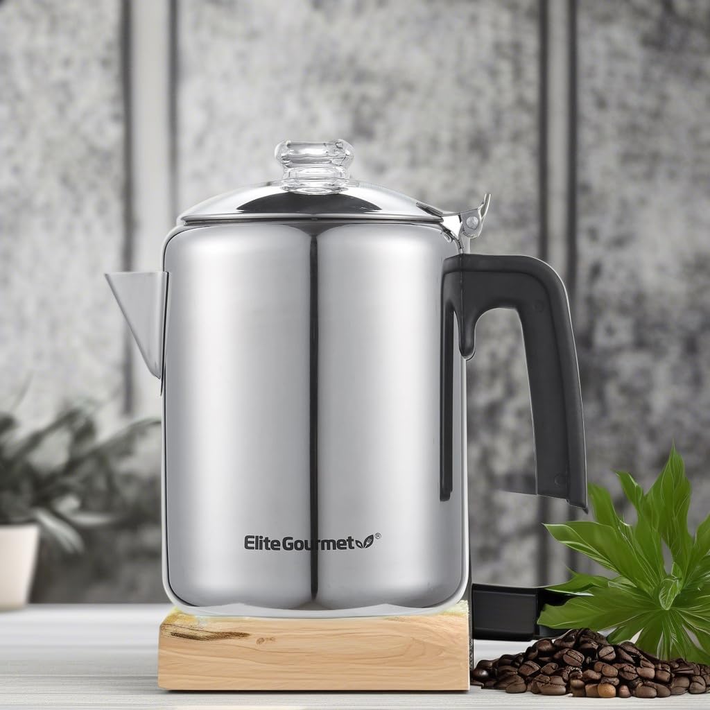 8-Cup Stovetop Coffee Percolator Z18679