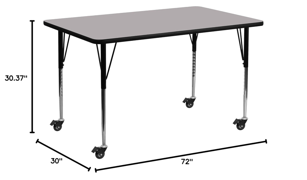 72x30 in Rectangular Activity Table P753983