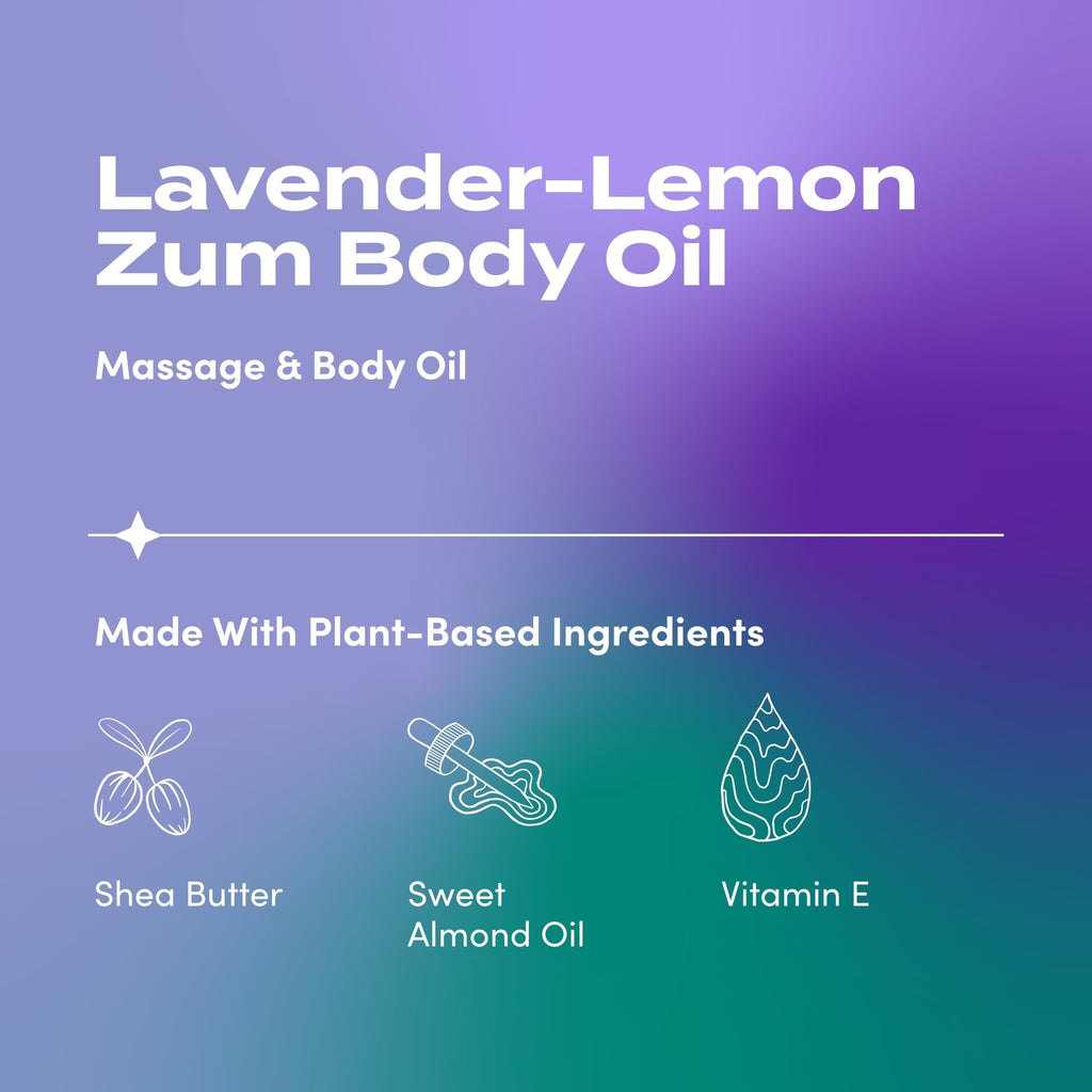 Lavender-Lemon Body & Massage Oil 4 fl oz I327086