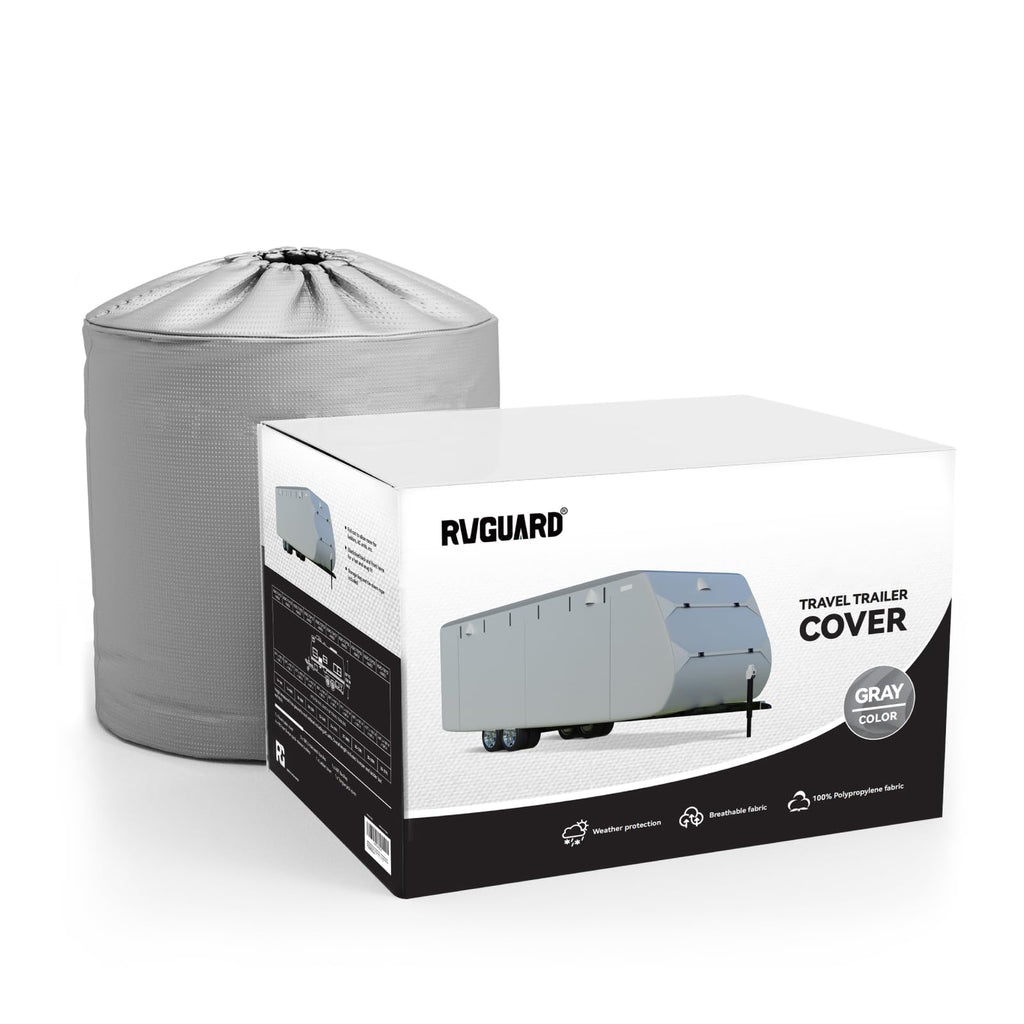 Grey 27'-30' RV Travel Trailer Cover Y80201
