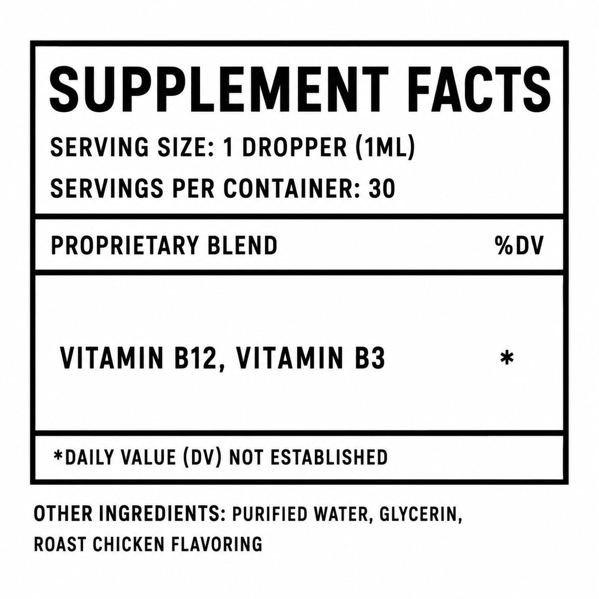 B12 Appetite Stimulant for Cats & Dogs 1 fl oz Roast Chicken Flavor Y4308