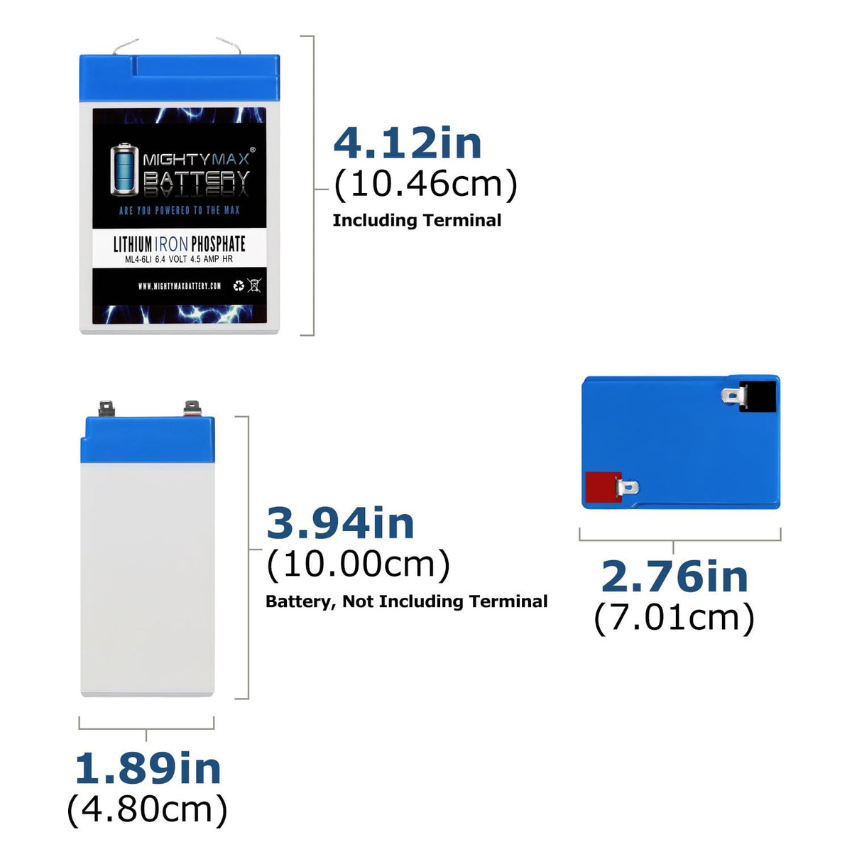 6V 4.5AH Lithium Replacement Battery X69984