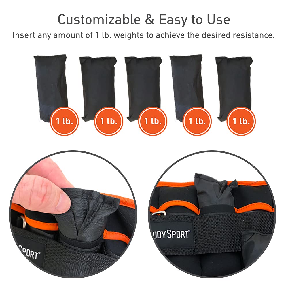 Adjustable Ankle and Wrist Weight Sets Y176258