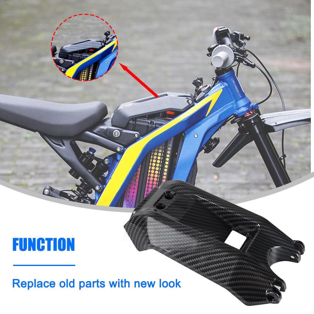 Carbon Fiber Battery Cover Guard for Electric Dirt Bike D35593