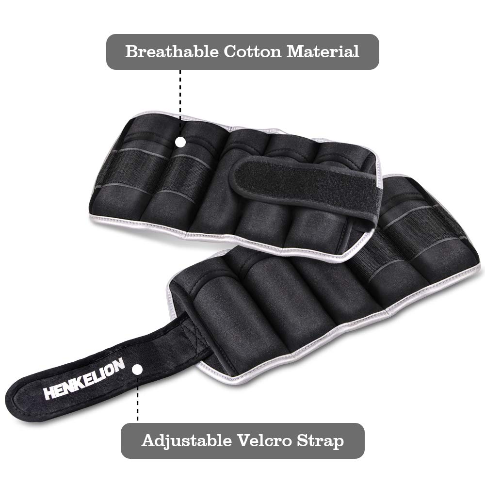 1 Pair Adjustable Ankle Weights Set X335194