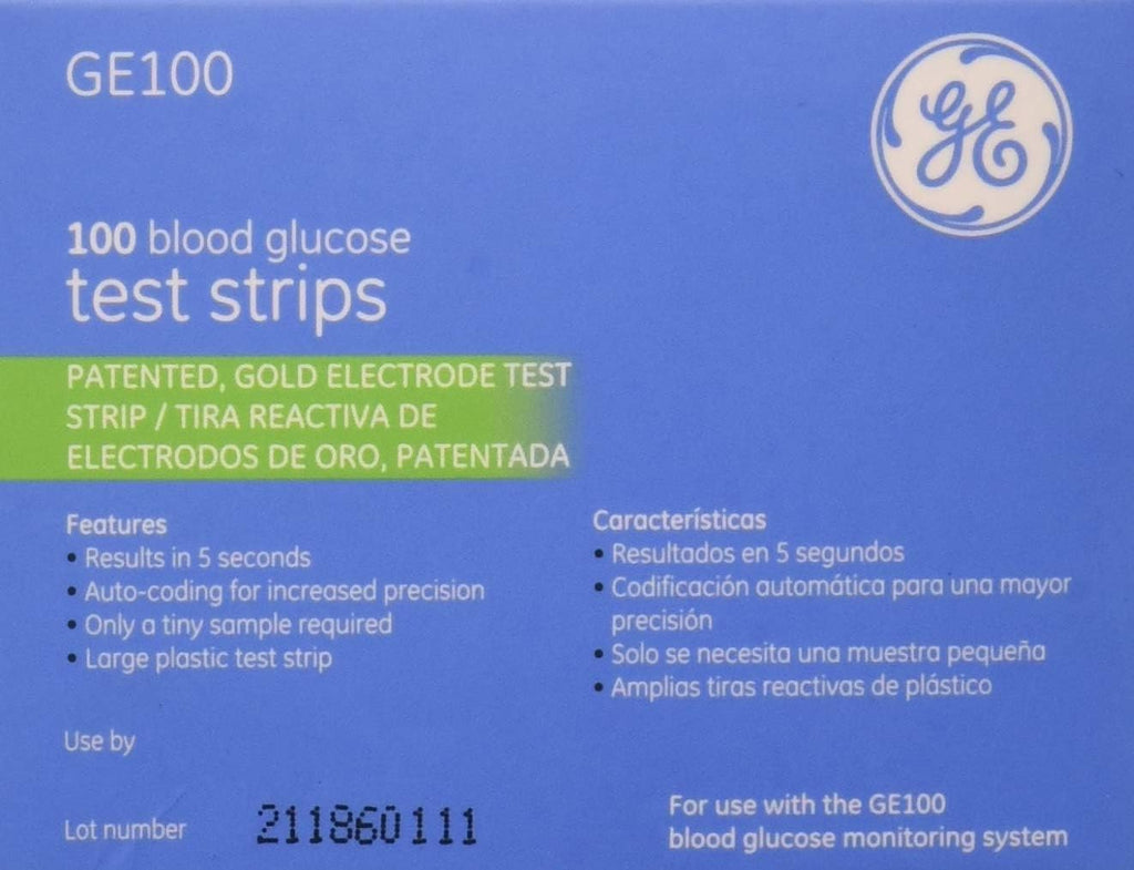 Diabetic Test Strips 100 Count Z123