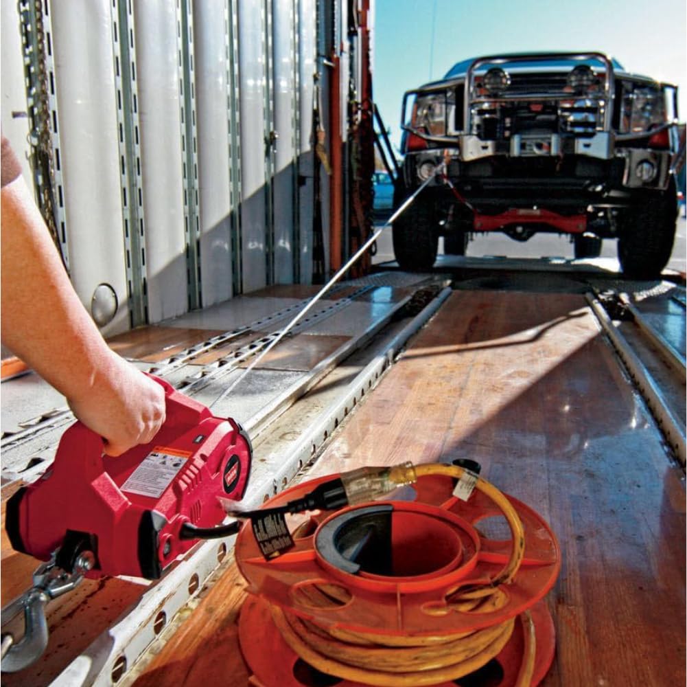 120V AC Electric Winch with 1/2 Ton Capacity T488959