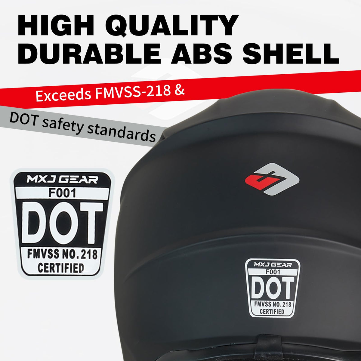 DOT Approved Full Face Motocross Helmet G881174
