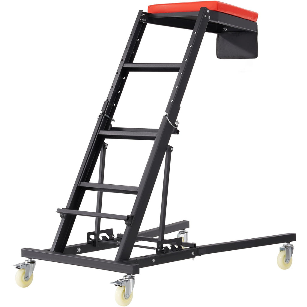 Padded Automotive Creeper with 4 Swivel Wheels H7272