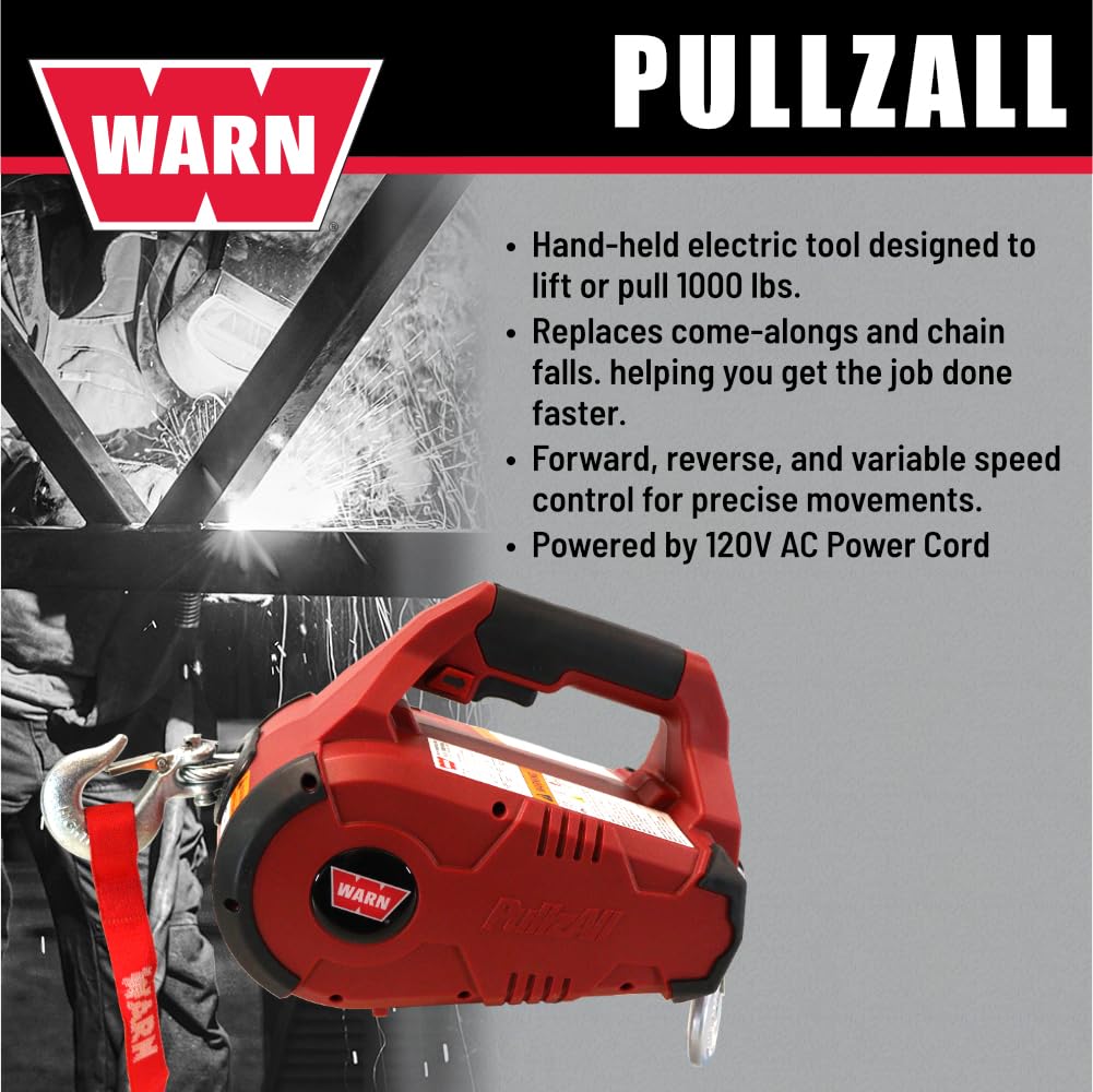 120V AC Electric Winch with 1/2 Ton Capacity T488959