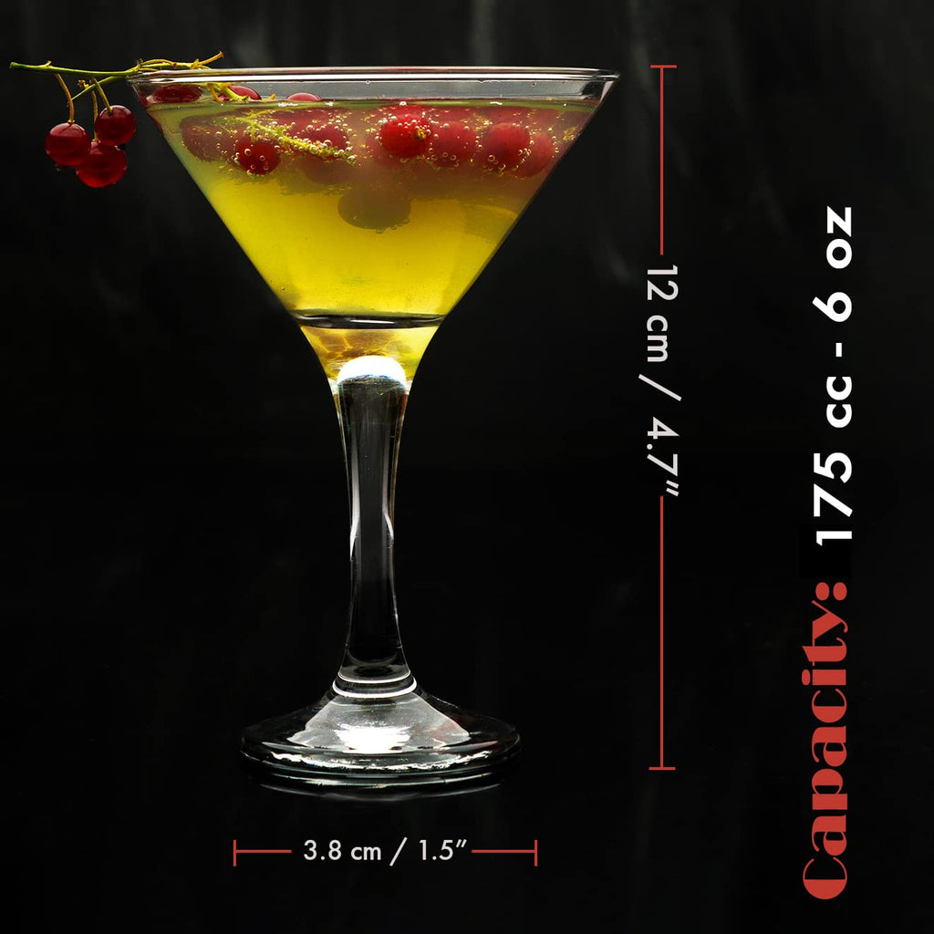6oz Martini Glasses U4009