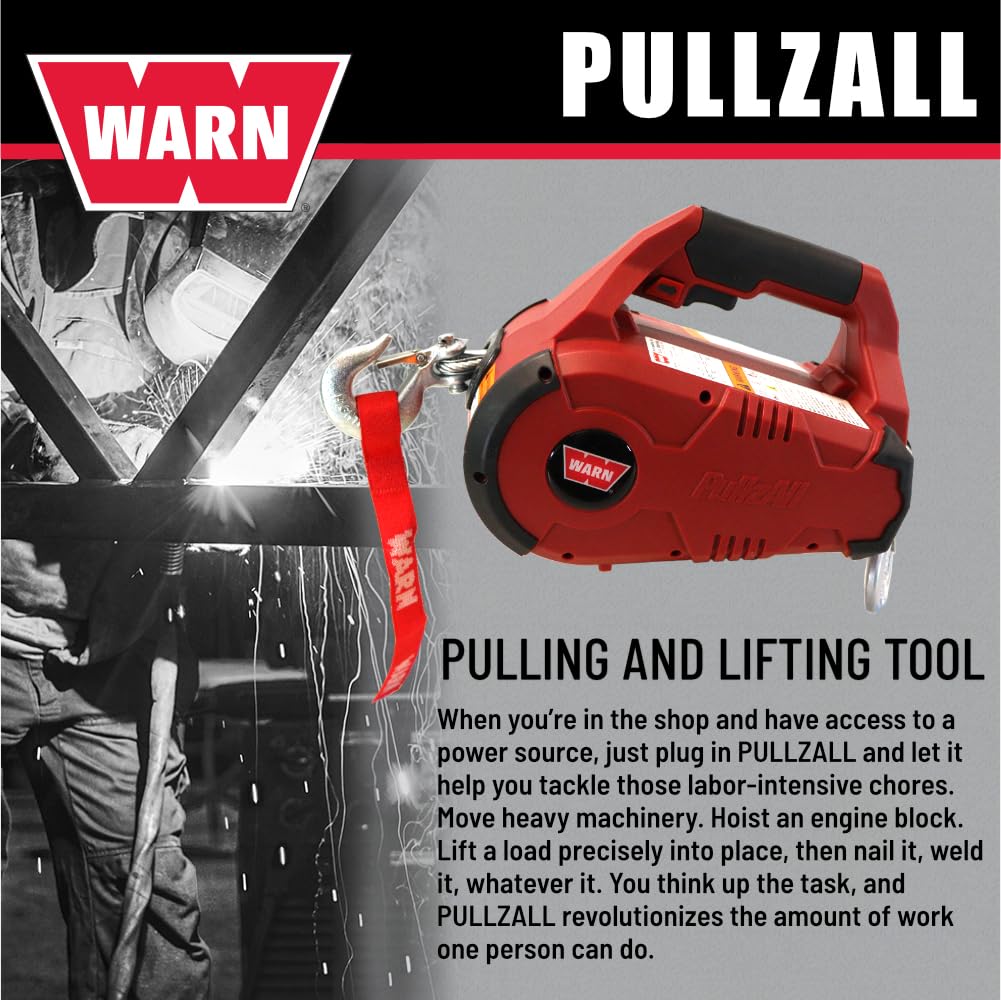 120V AC Electric Winch with 1/2 Ton Capacity T488959