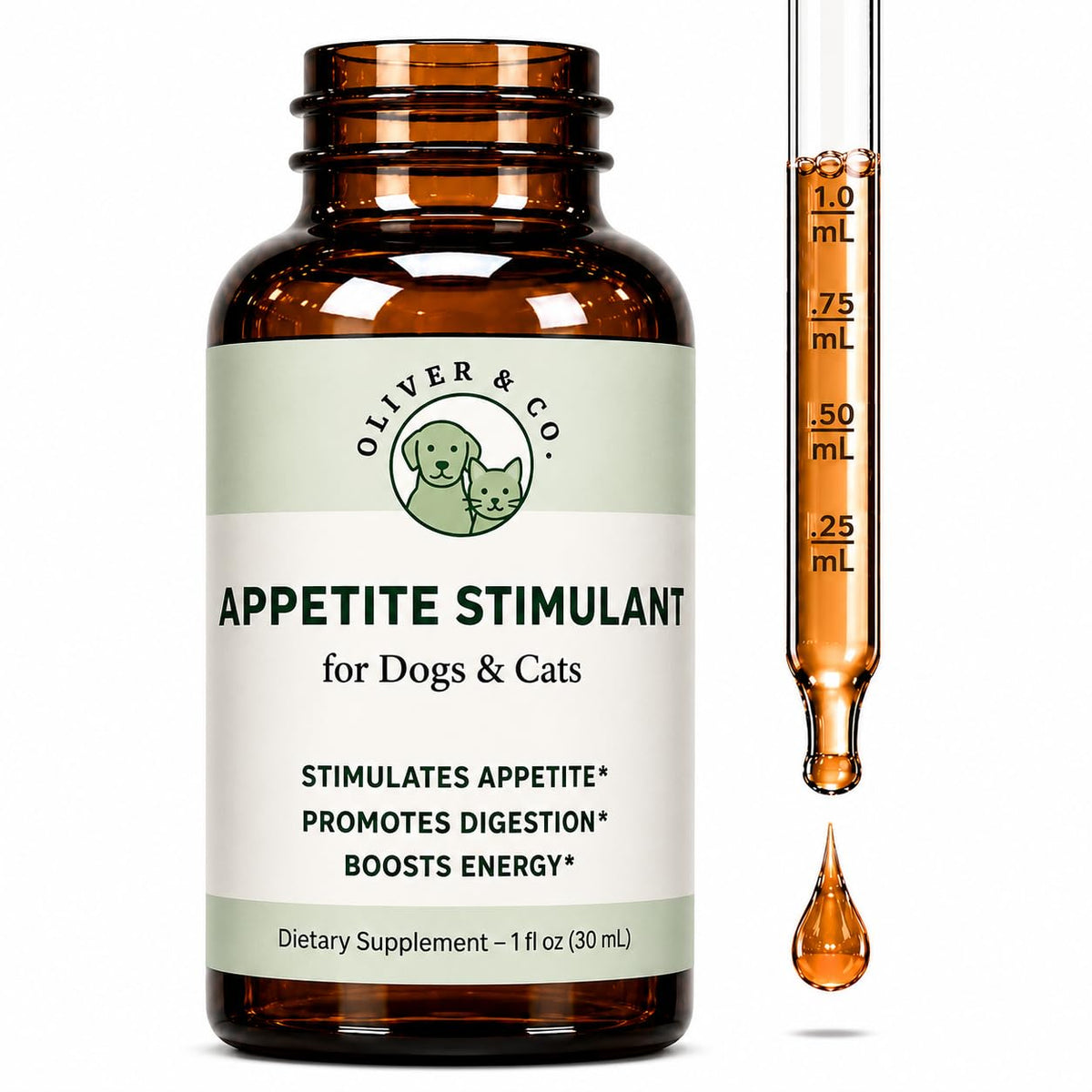 B12 Appetite Stimulant for Cats & Dogs 1 fl oz Roast Chicken Flavor Y4308