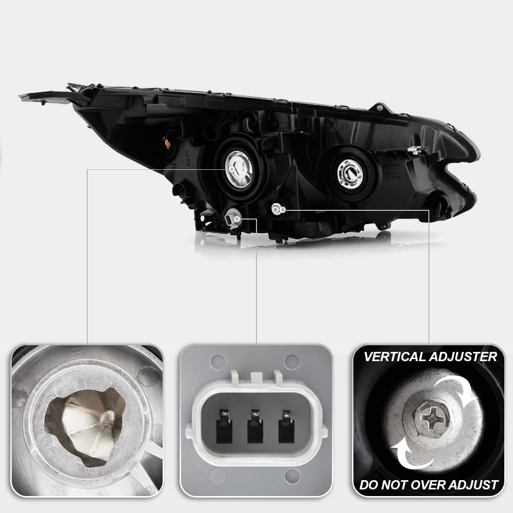 2015-2016 Honda CRV Factory Style Headlights Pair Set Left+Right X8735