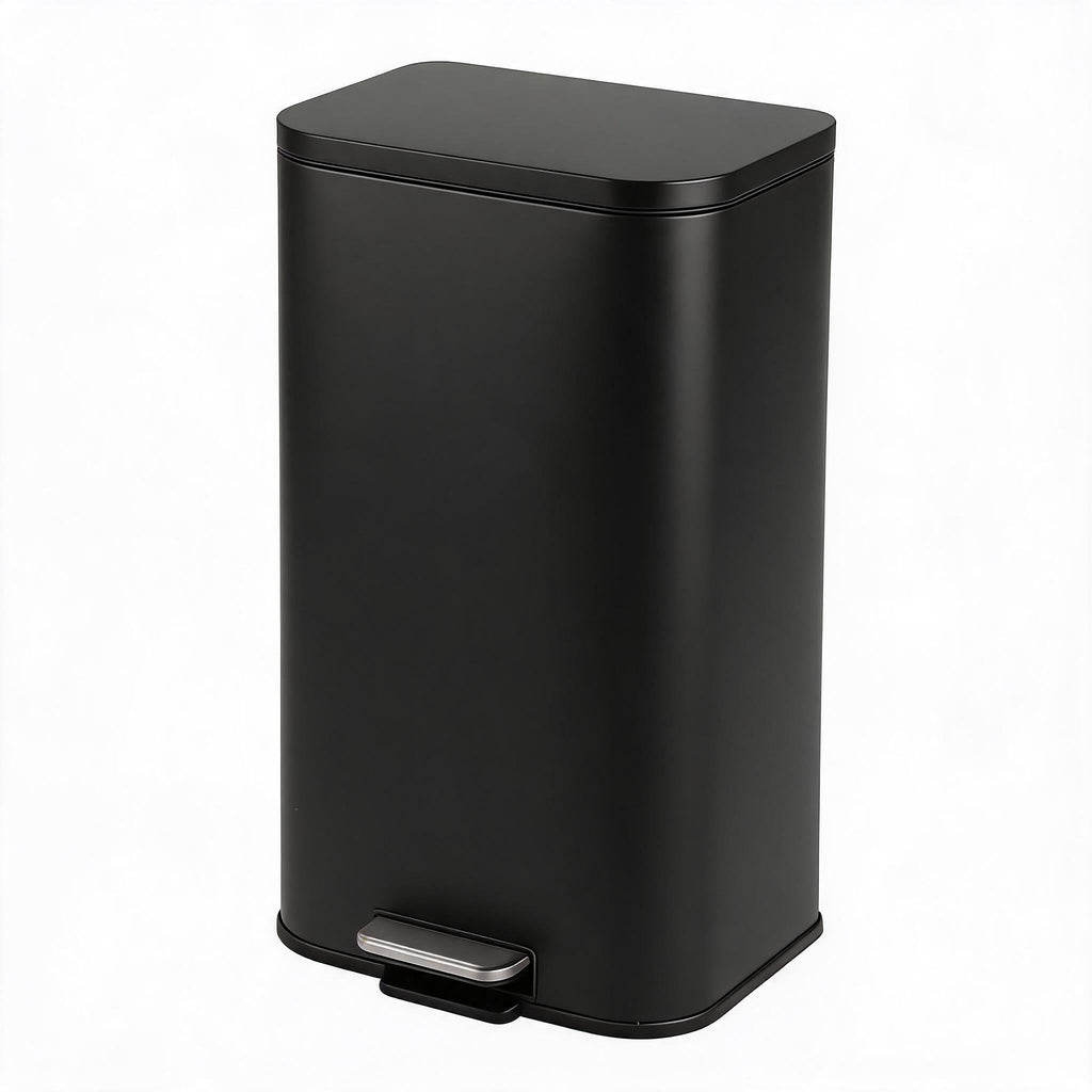 8 gal Stainless Steel Step Trash Can D30759