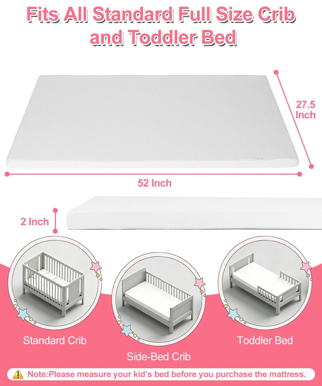 2'' Full Size Crib Mattress Q41467