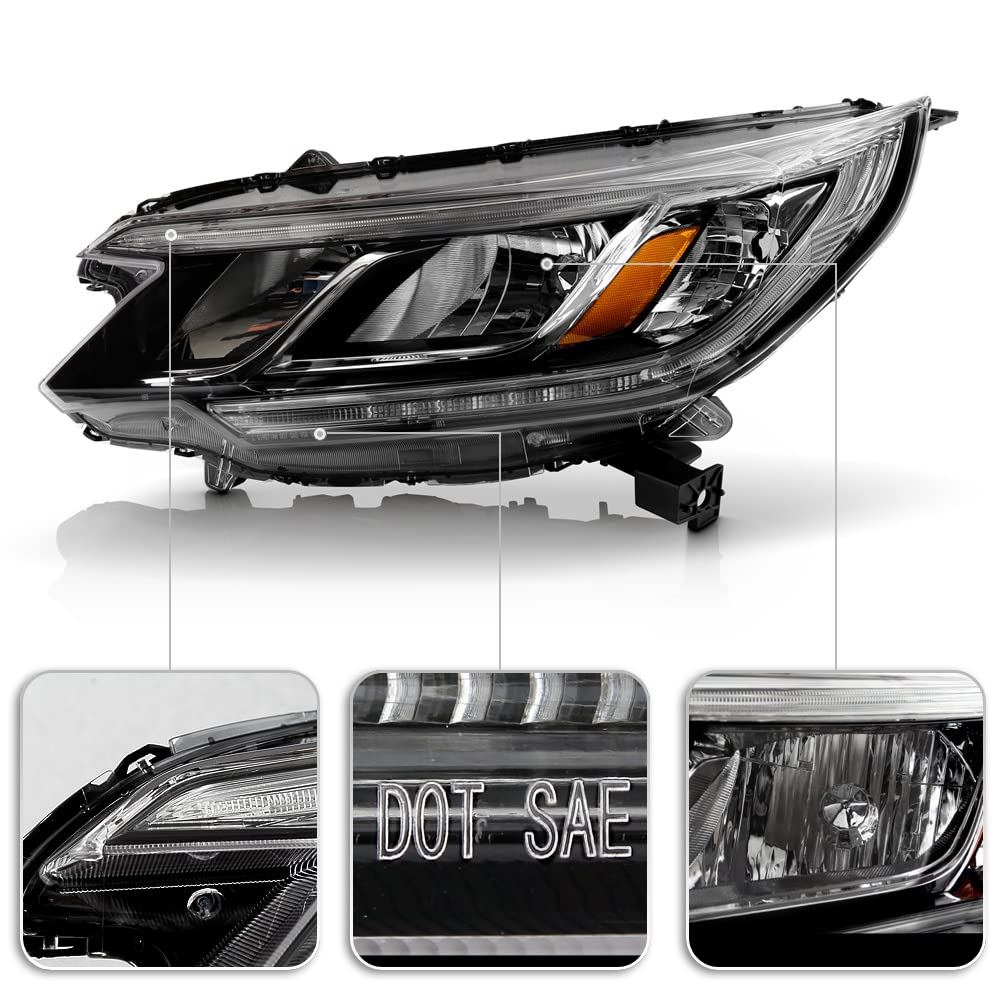 2015-2016 Honda CRV Factory Style Headlights Pair Set Left+Right X8735