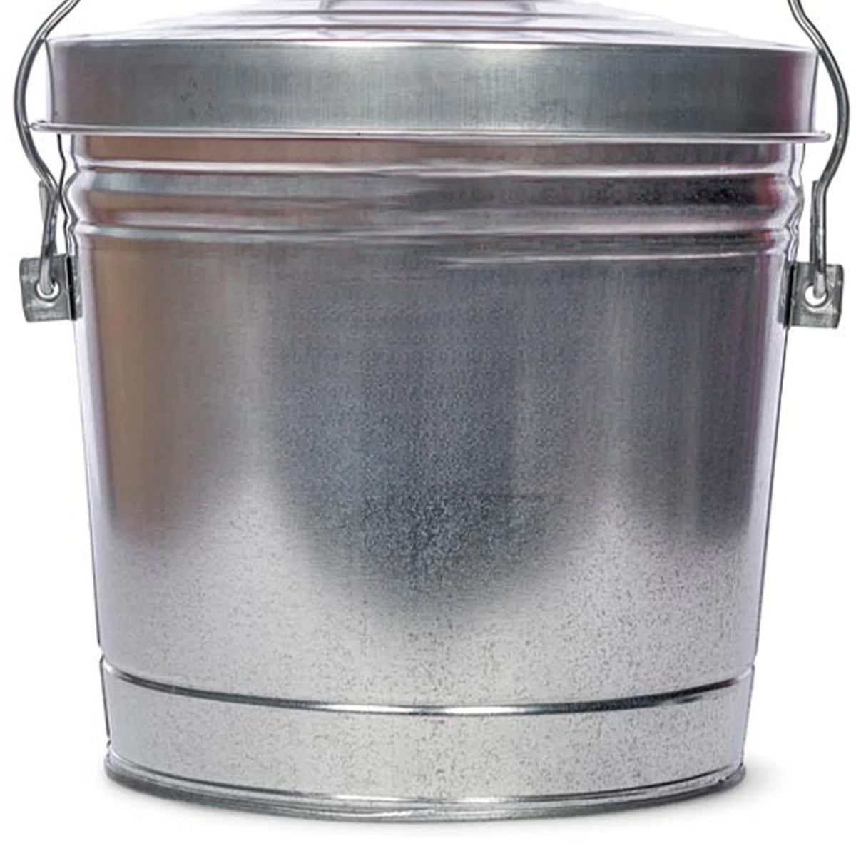 6-Gallon Galvanized Steel Storage Can with Locking Lid M741