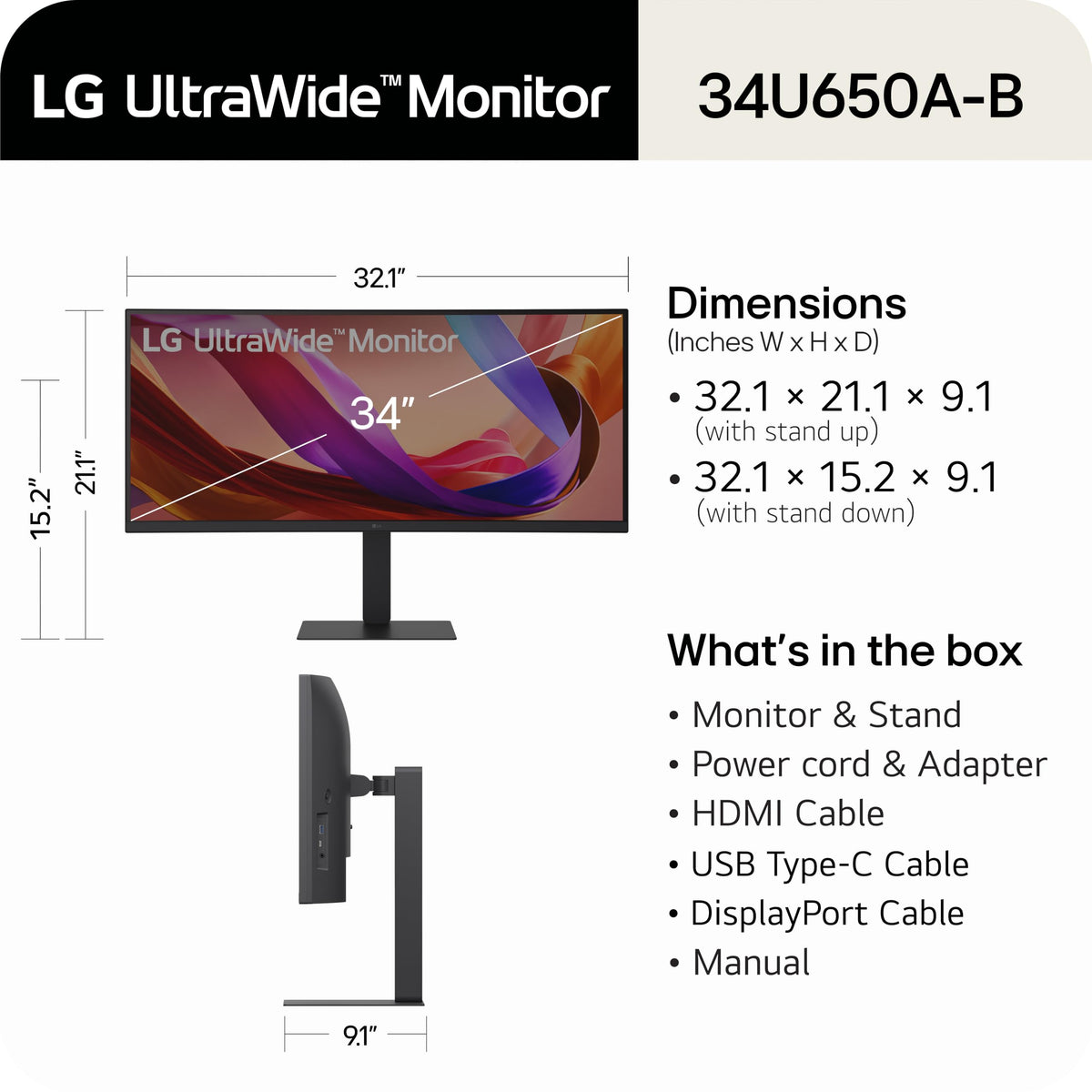 34-inch UltraWide IPS WQHD Curved Monitor G2789