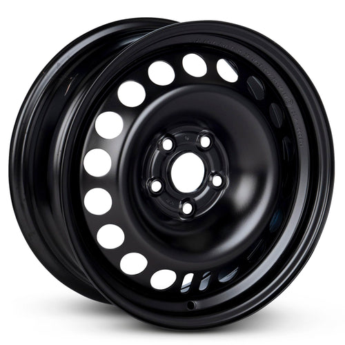 16 Inch Black Painted Steel Rim J966