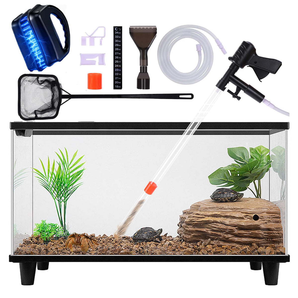 Aquarium Gravel Vacuum Cleaner Kit O54757