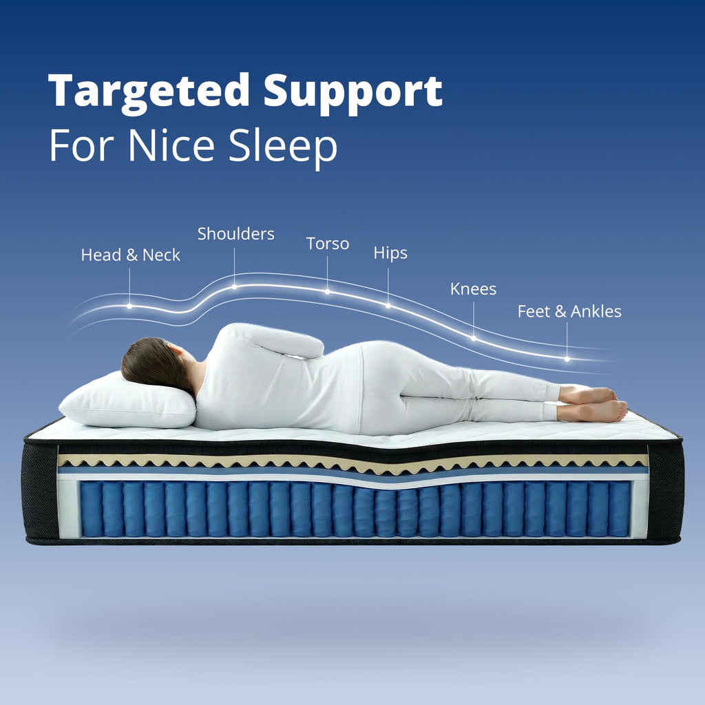 12 inch Full Size Cooling Hybrid Mattress L884196
