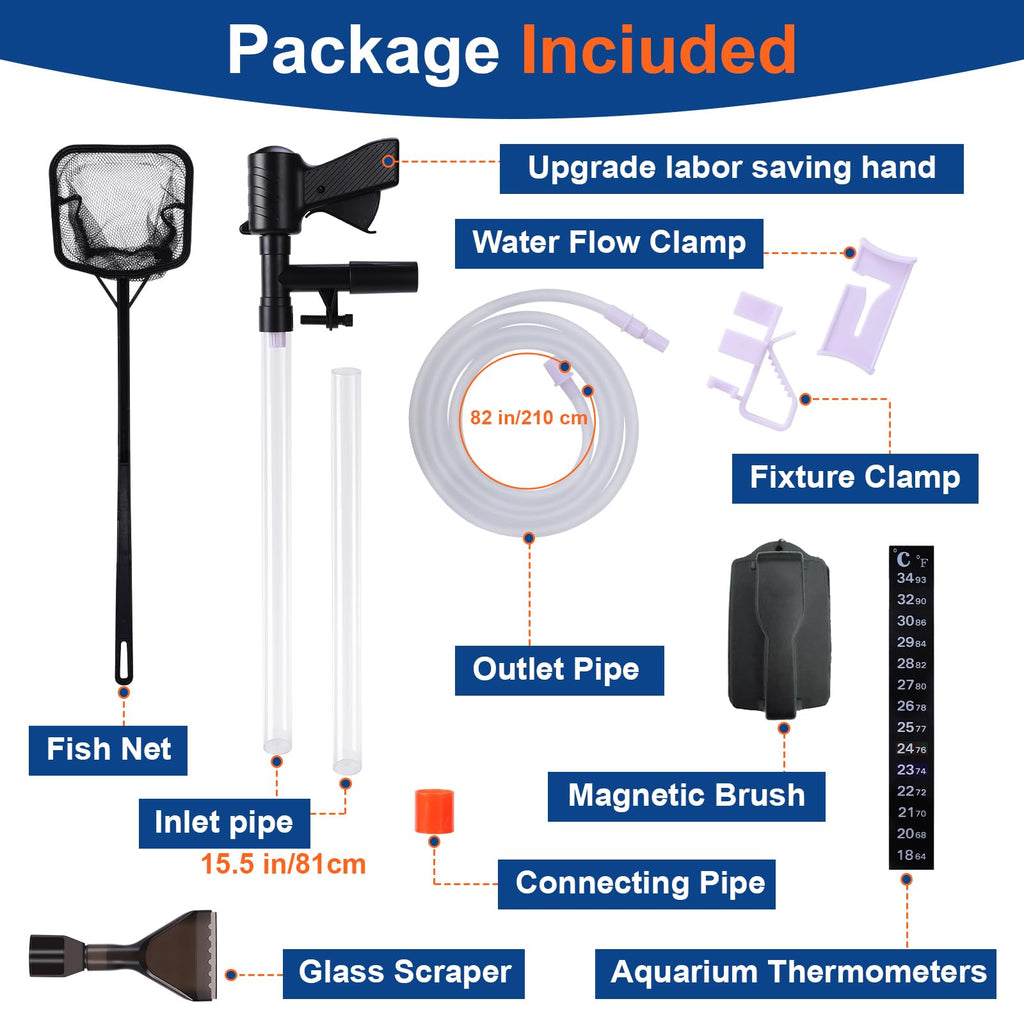 Aquarium Gravel Vacuum Cleaner Kit O54757