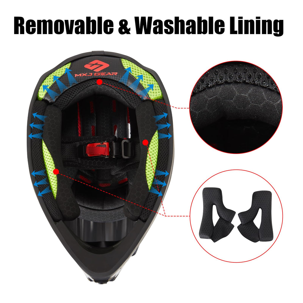DOT Approved Full Face Motocross Helmet G881174