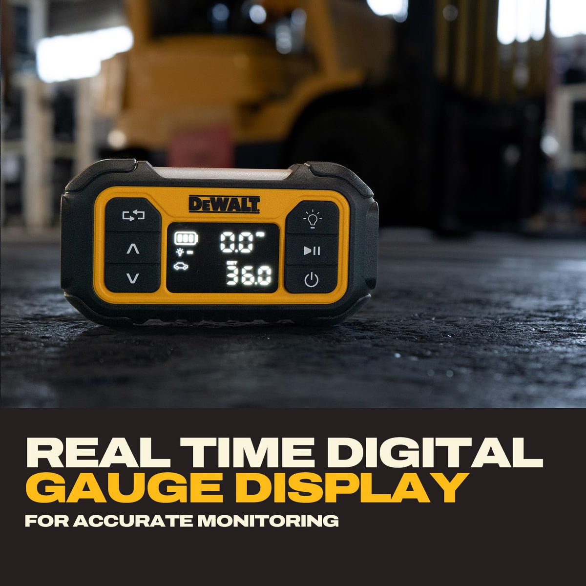 Portable 150 PSI 12V Tire Inflator with Digital Pressure Gauge P43348
