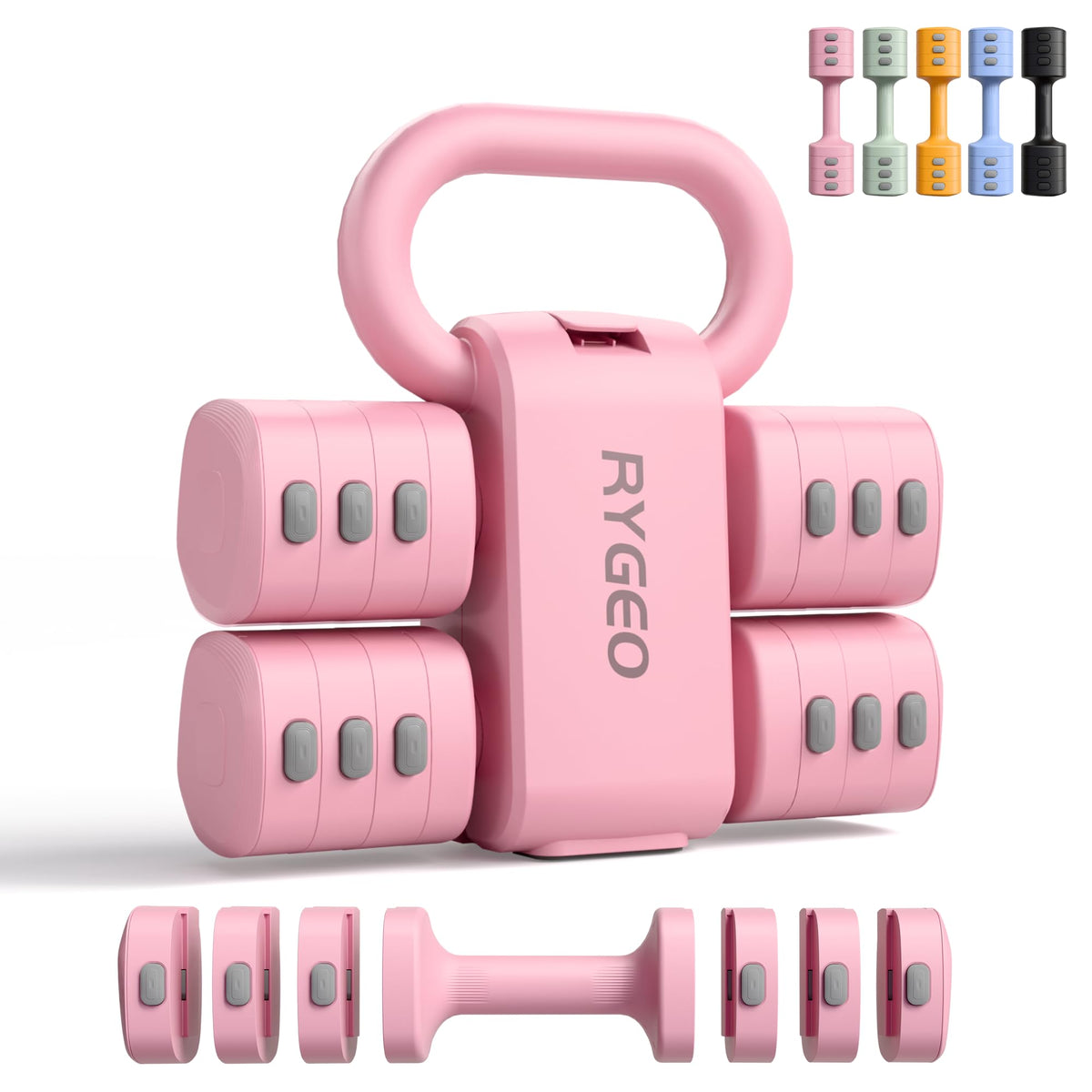 Adjustable Dumbbell Set 2.2lbs to 12.1lbs Z600