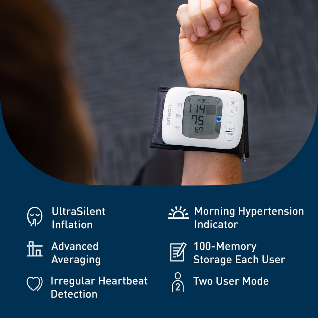 Wireless Wrist Blood Pressure Monitor T982783