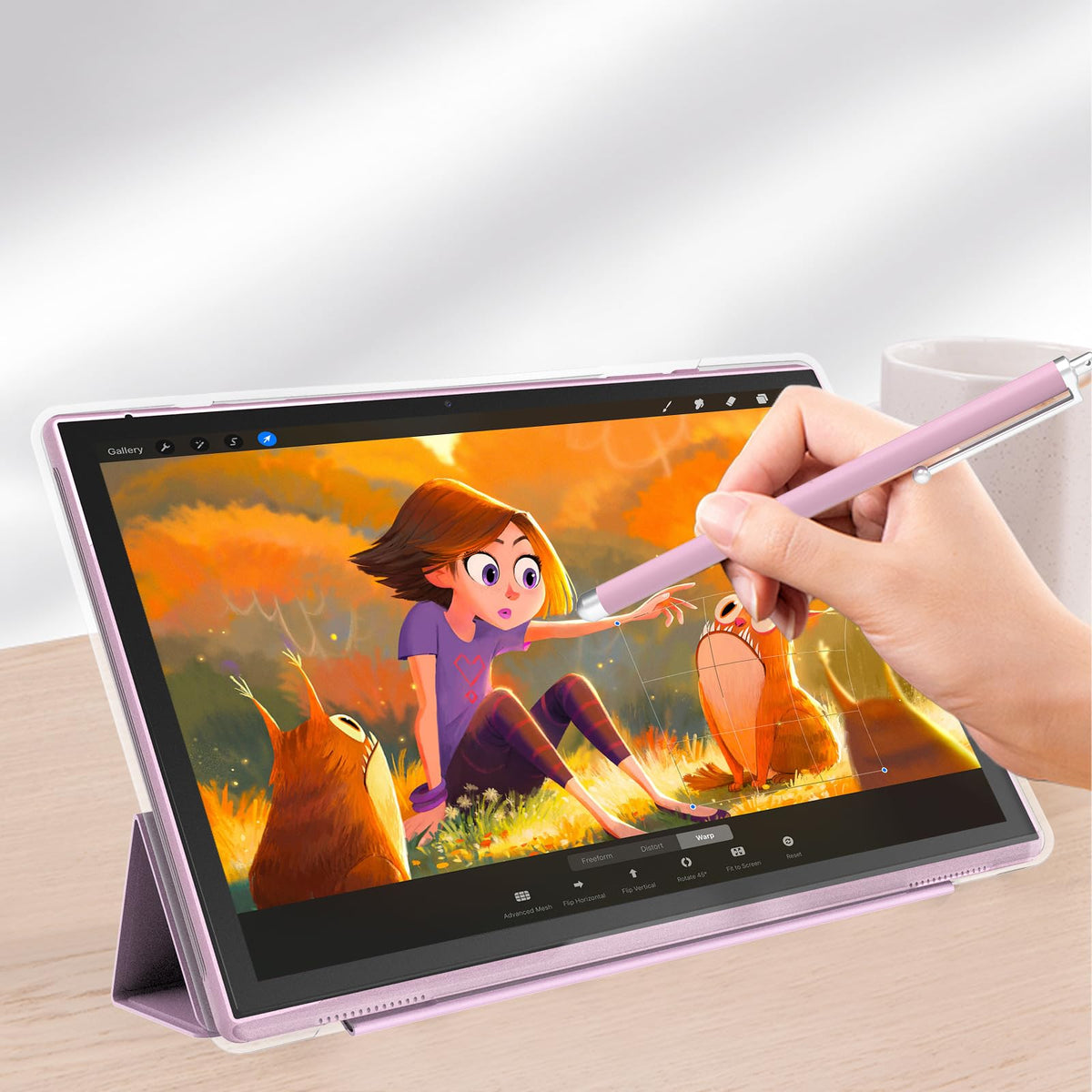 10 Inch Android Tablet with Case Stylus 8GB RAM 32GB ROM M231