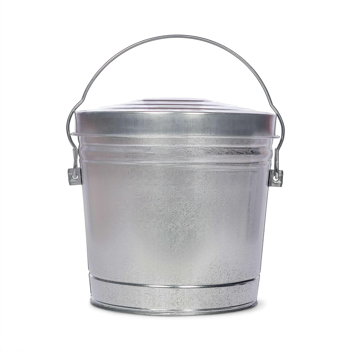 6-Gallon Galvanized Steel Storage Can with Locking Lid M741