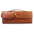 Woven Snake Print Crossbody Shoulder Bag D6133