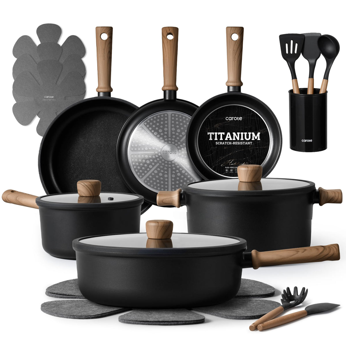 21 Pc Nonstick Cookware Set G170