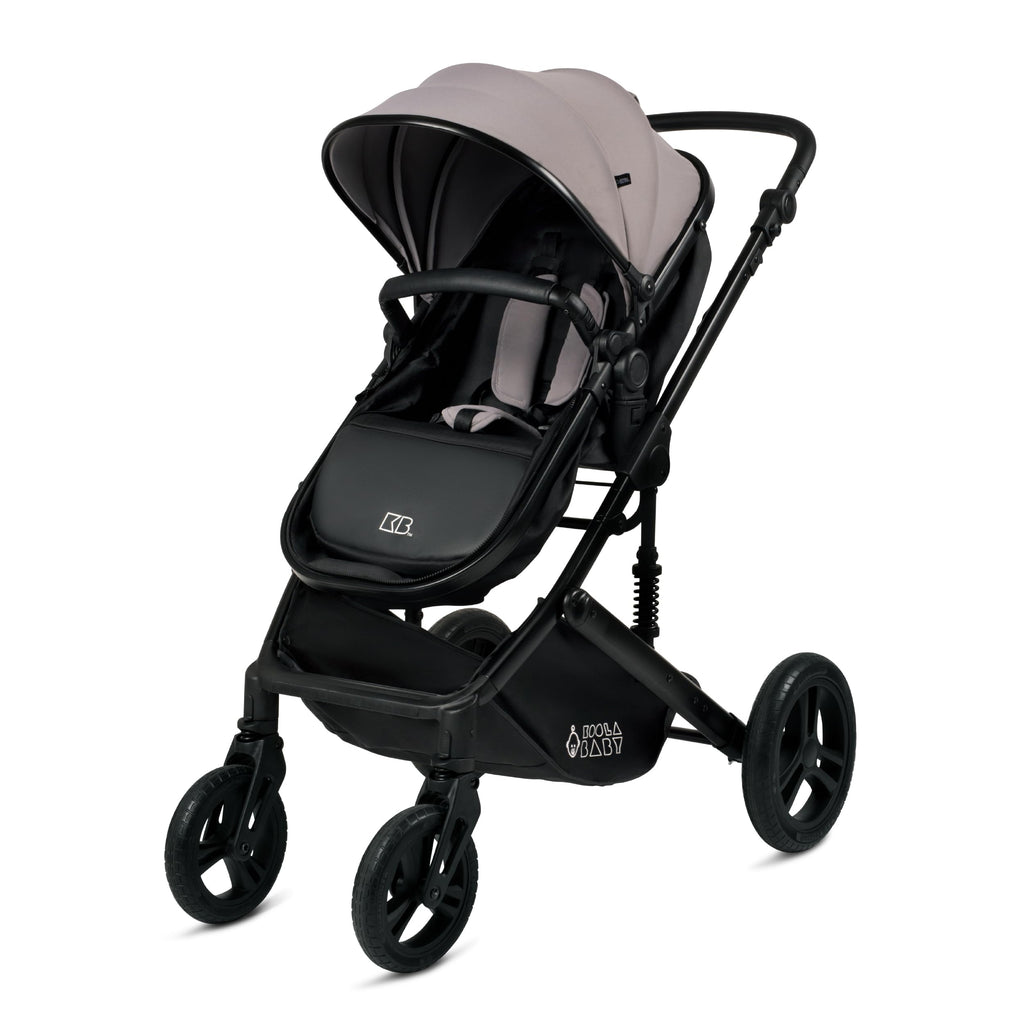 2-in-1 Foldable Baby Stroller with Extendable Canopy Y989
