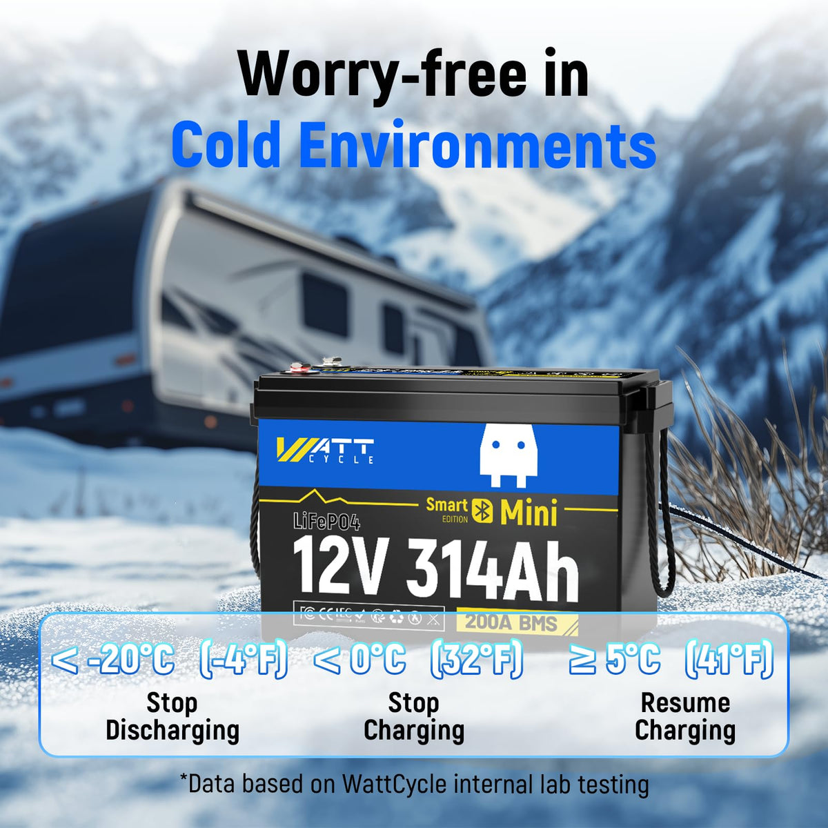 12V 314Ah LiFePO4 Battery 2 Pack Y442598