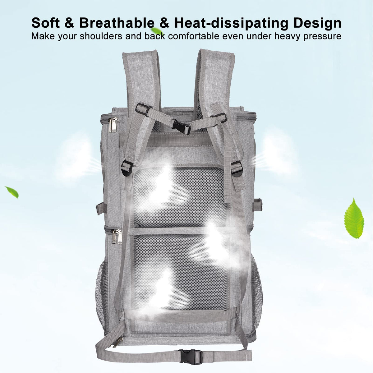 Extra Large Double Pet Carrier Backpack W4535