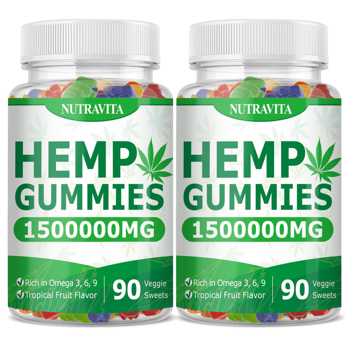 Fruit Hemp Gummies 180 Gummies V86214