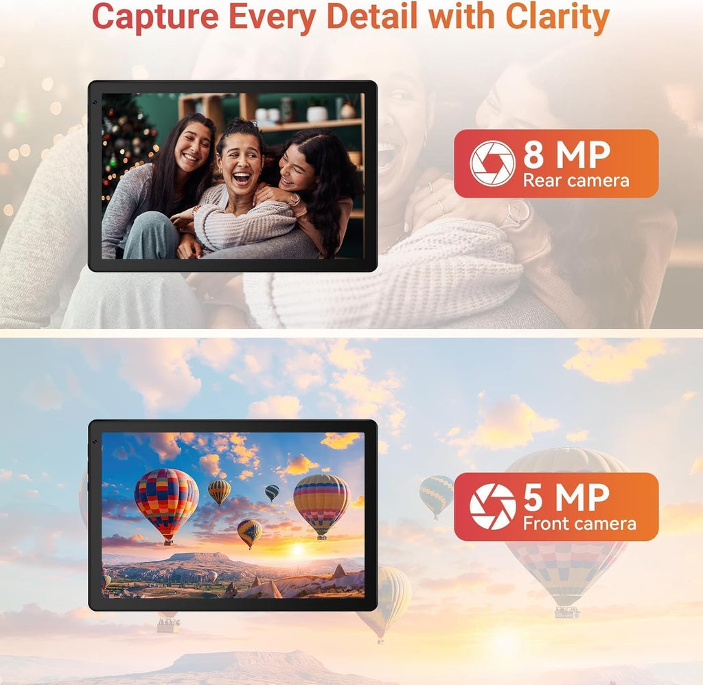 10.1" Android 16 Tablet Octa-core 36GB+128GB Dual Camera A11033
